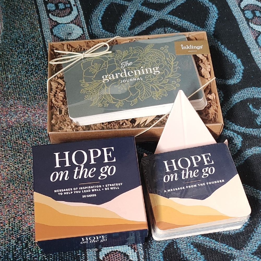GARDENING JOURNAL KIT & HOPE CARDS